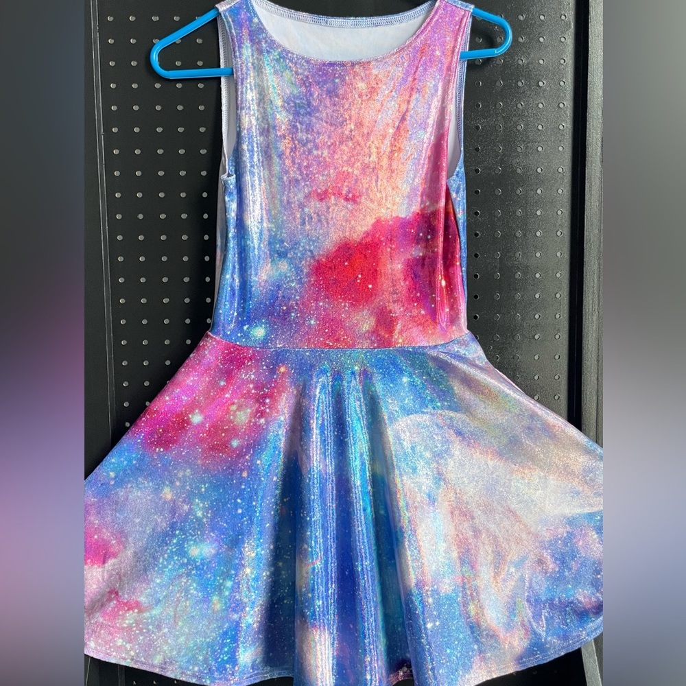 Blackmilk Galaxy Angel Iced Princess Skater Dress size S